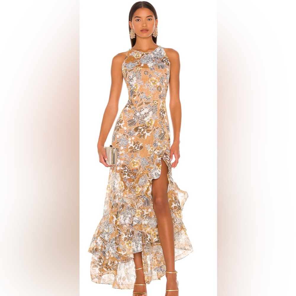 BRONX AND BANCO Sicilia Ruffle Dress US size 8 NWT - hard to find dress